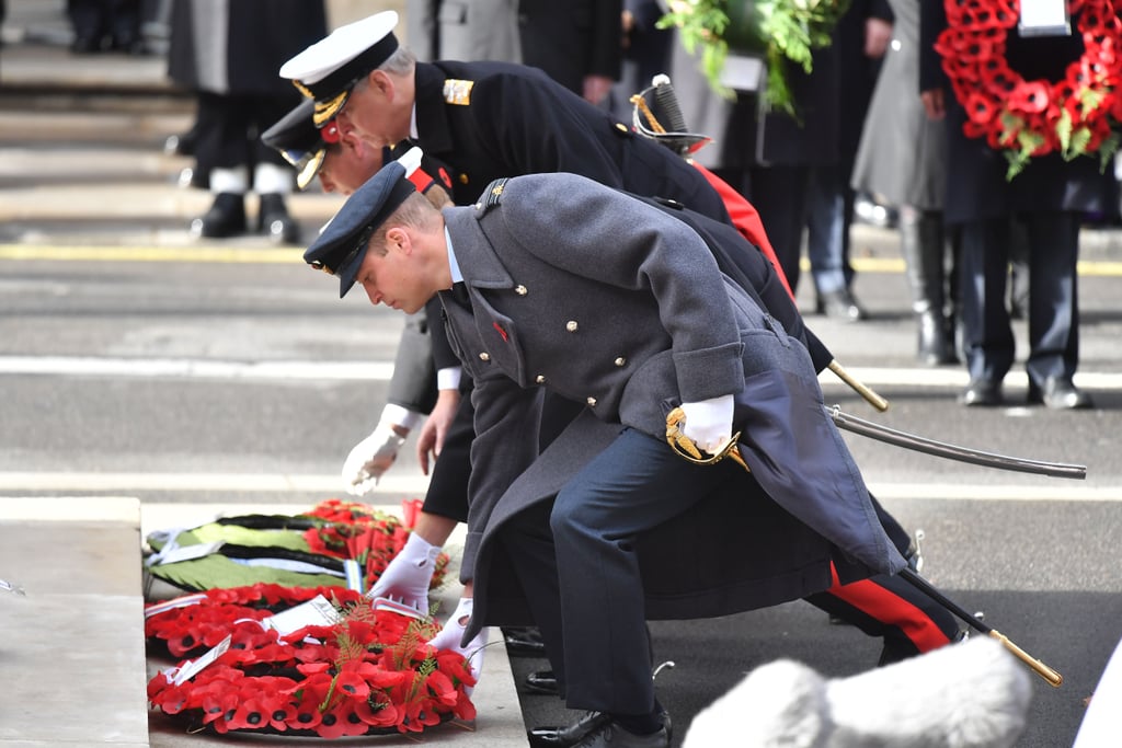 Royal Family at Remembrance Day Sunday Service 2018