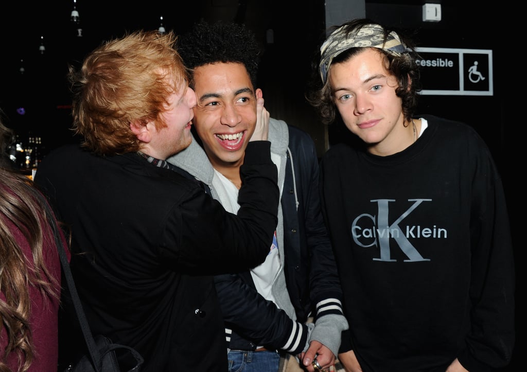 Harry Styles and Ed Sheeran at Lou Teasdale's Book Party