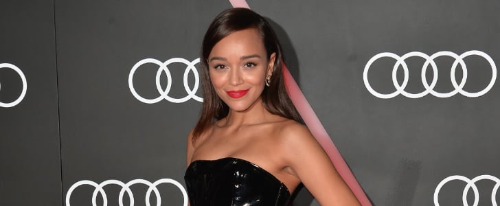 Ashley Madekwe's Makeup at Audi Golden Globes Party