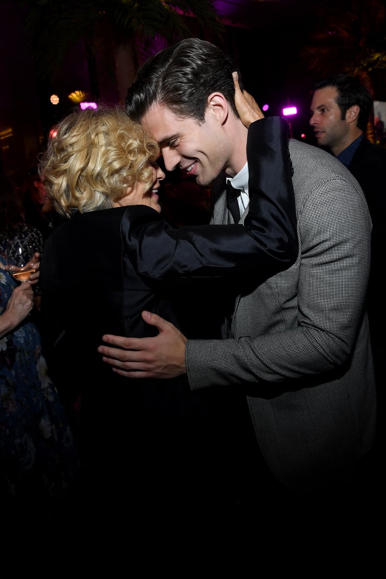Jessica Lange and David Corenswet at The Politician Premiere
