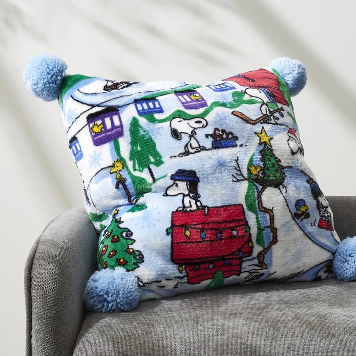 Peanuts Decorative Throw Pillow Vera Bradley's New Snoopy Holiday