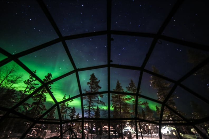 Stay in a Glass Igloo in Finland