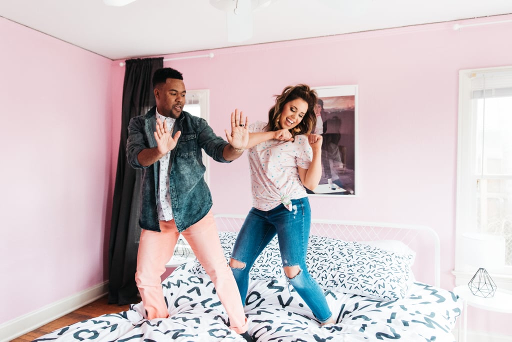 Retro '80s and '90s Engagement Shoot