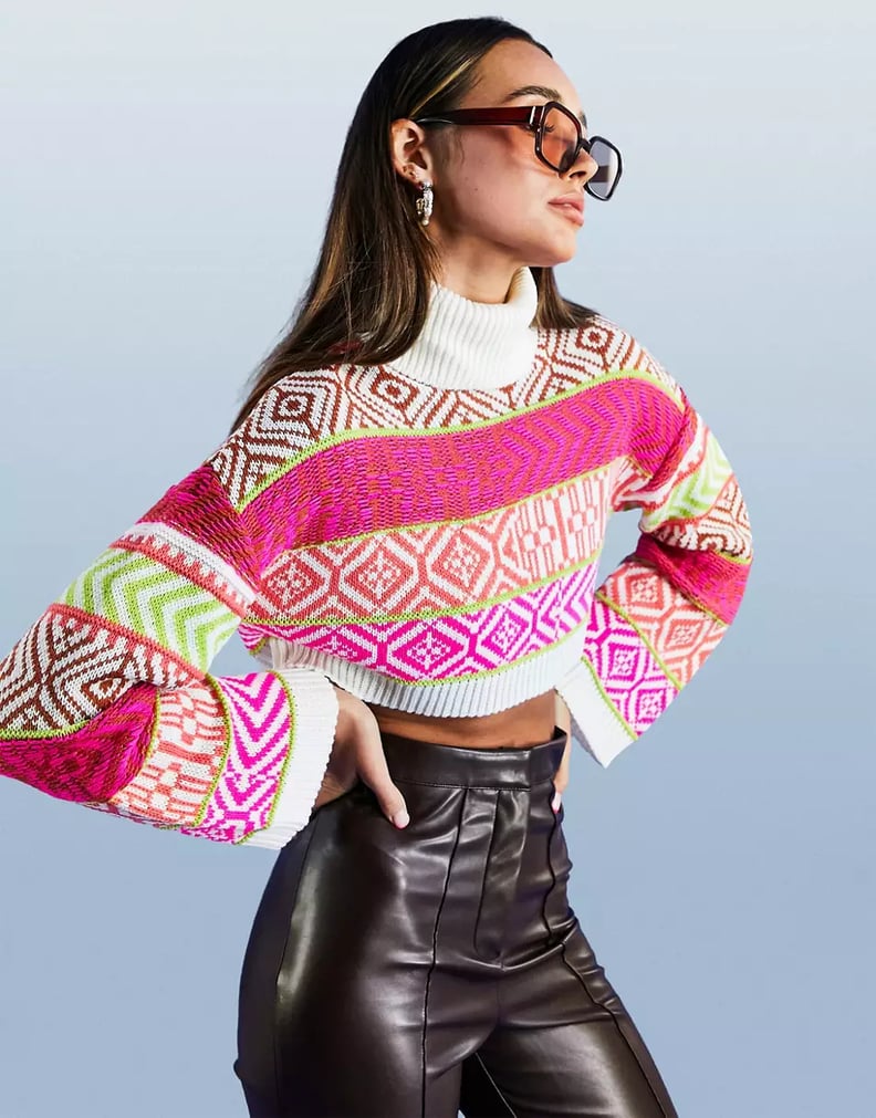 Hitting the Slopes: ASOS Design Crop Sweater