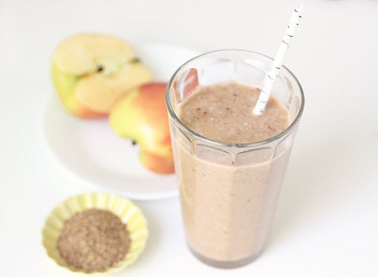 Overnight Apple and Flax Smoothie