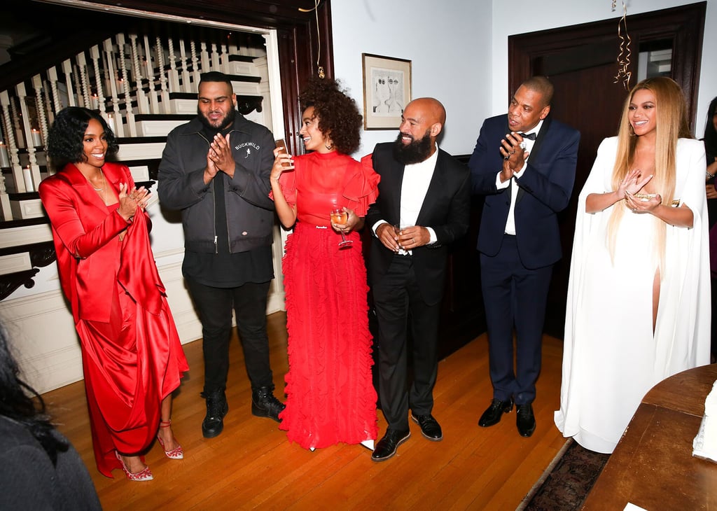 Beyonce at Solange's Grammys Afterparty February 2017