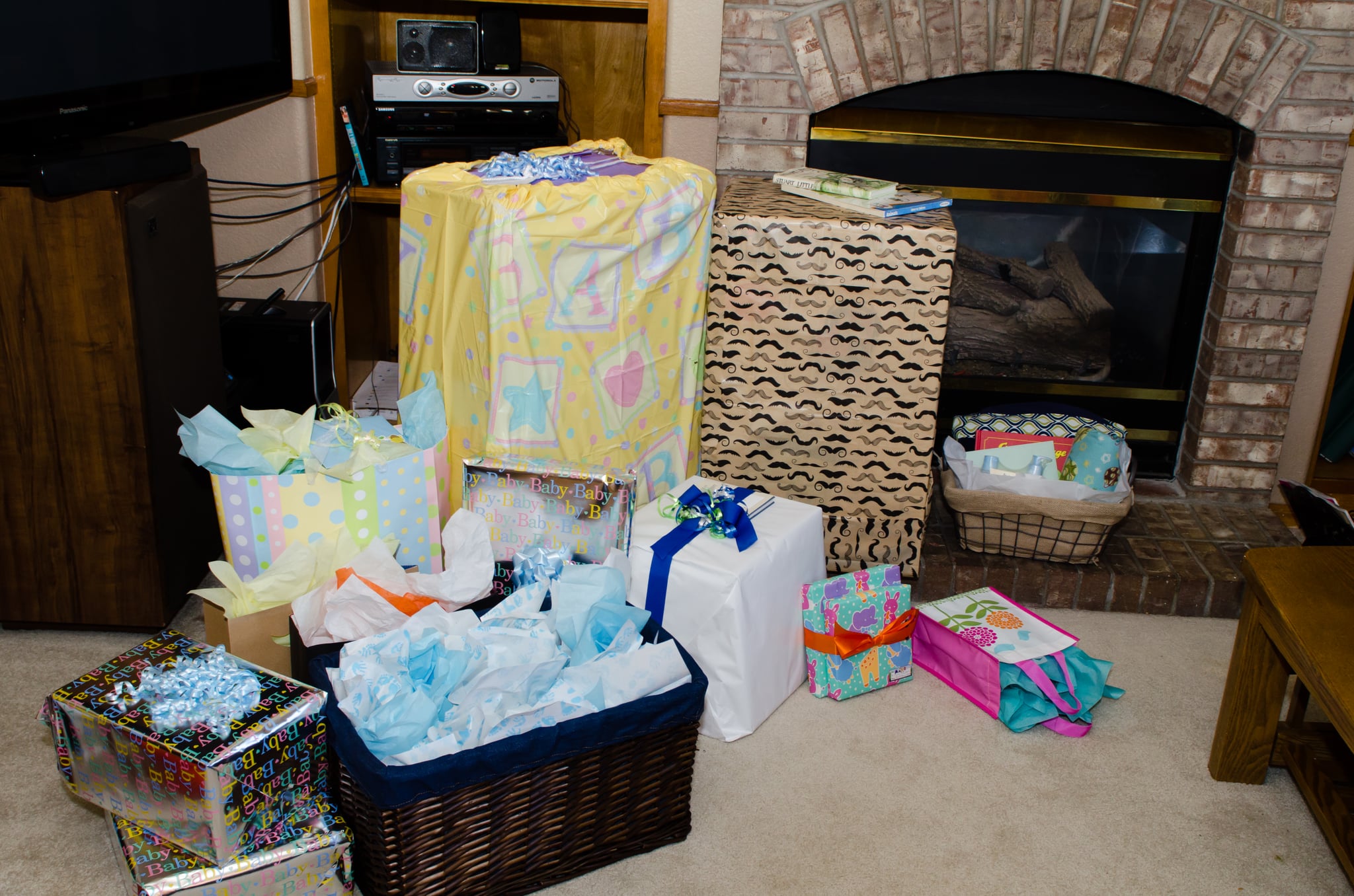 Mustache Themed Baby Shower Popsugar Family