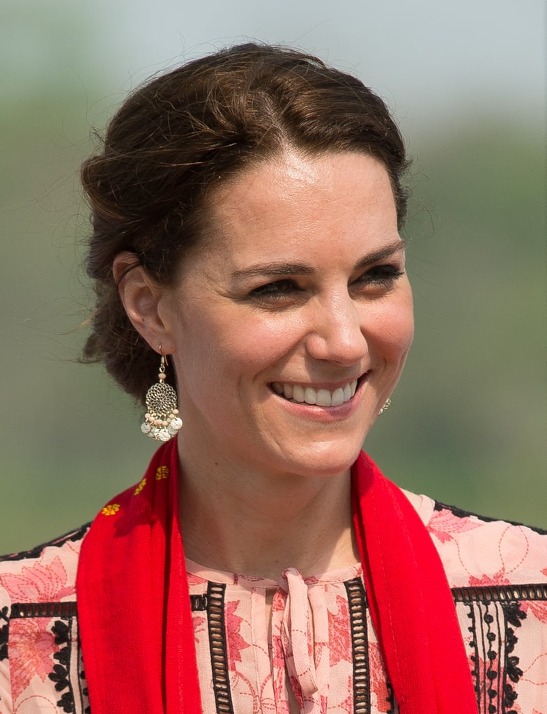 These $12 Accessorize earrings had many outings on the Cambridges' recent tour of India.