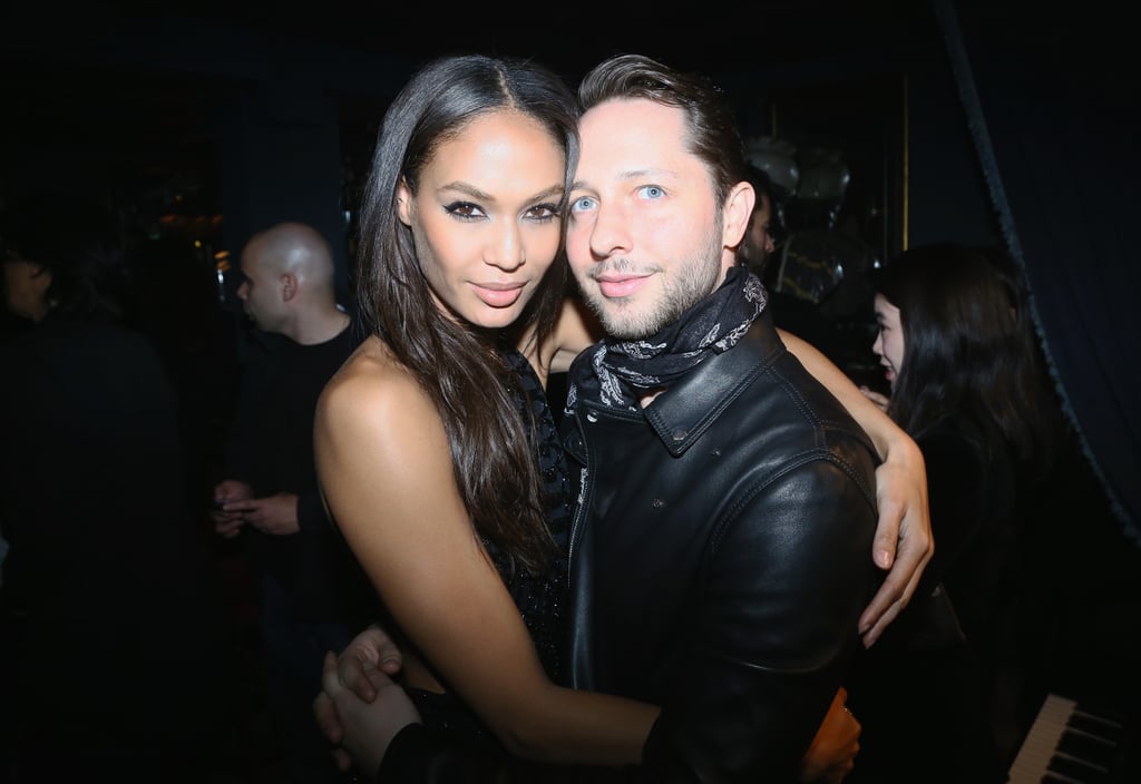 Pictured: Joan Smalls, Derek Blasberg.
