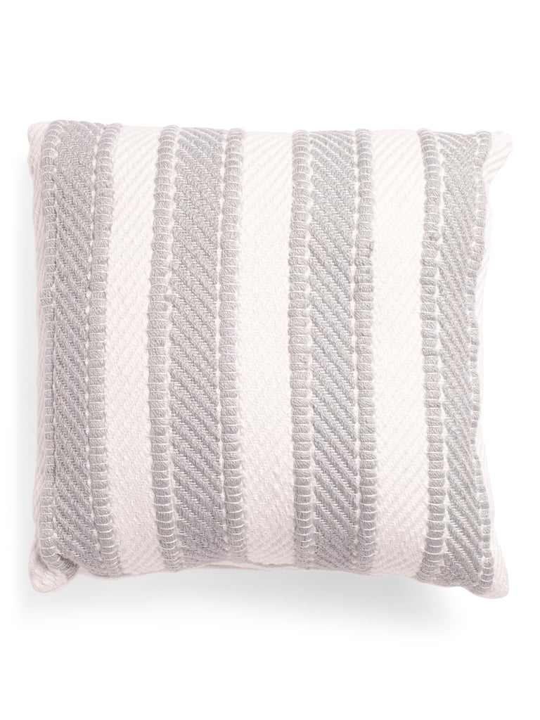 Indoor Outdoor Striped Pillow