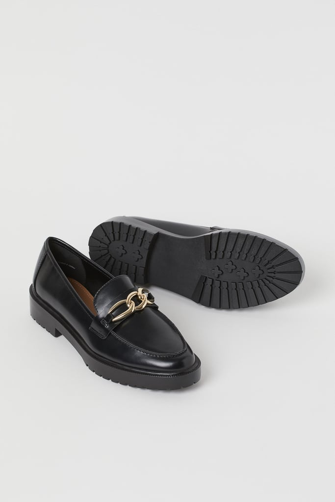 Chunky-soled Loafers