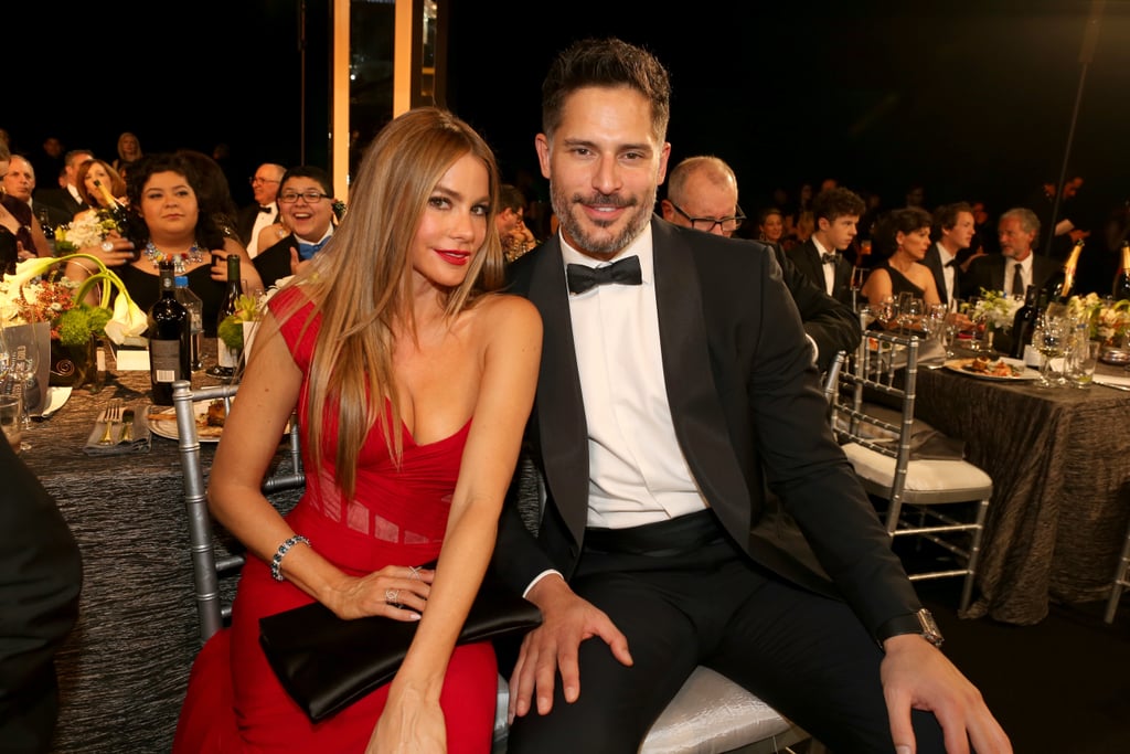 Sofia Vergara and Joe Manganiello at the SAG Awards 2015