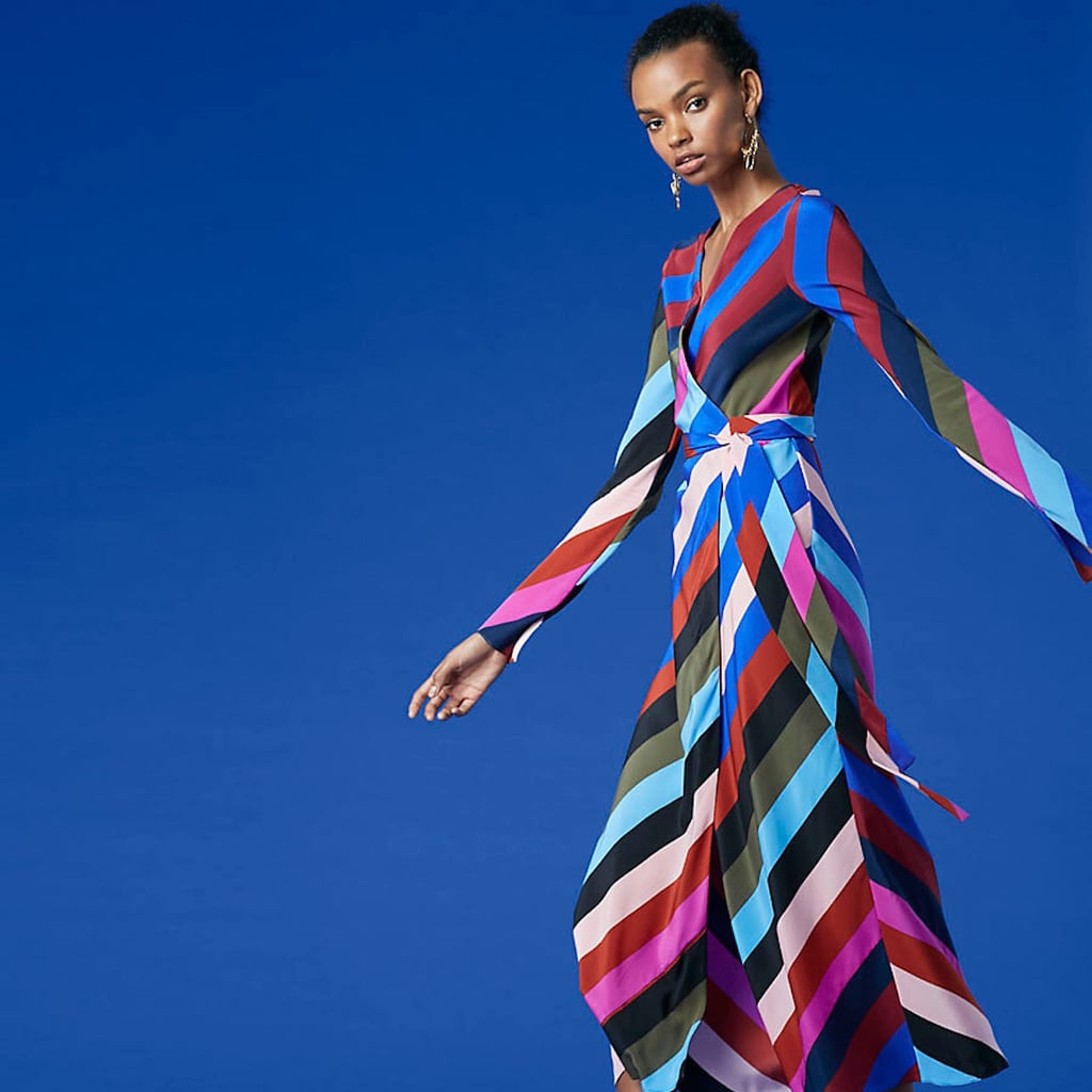 Self-Portrait Asymmetric Pinstripe Dress | Ready to Shop? These 14