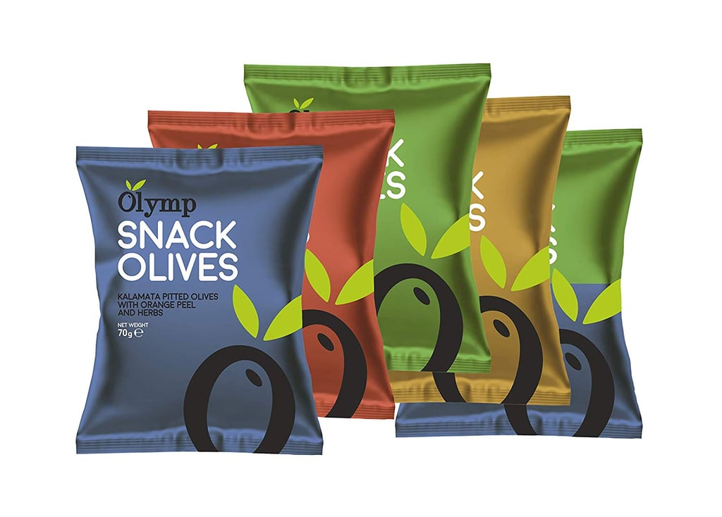 Greek Pitted Olives Variety Snack Multipack by Olymp