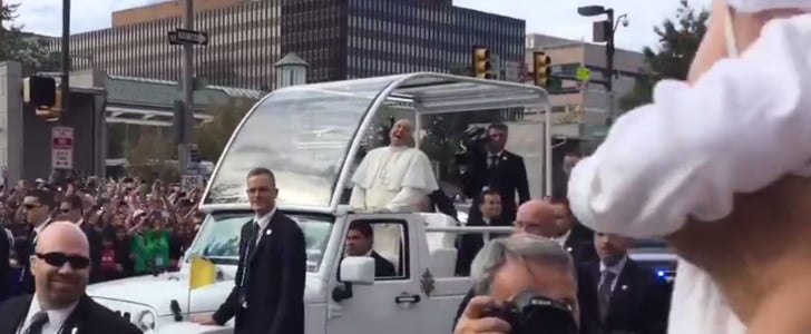 Baby Dressed as Pope Makes Pope Francis Laugh