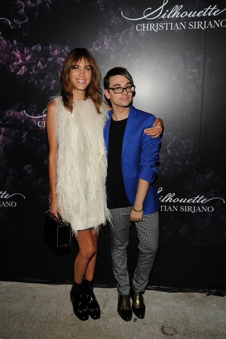 Alexa Chung and Christian Siriano