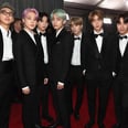 2 BTS Members Arrived at the Grammys With Pastel Hair, and BRB, I'm Calling My Colorist