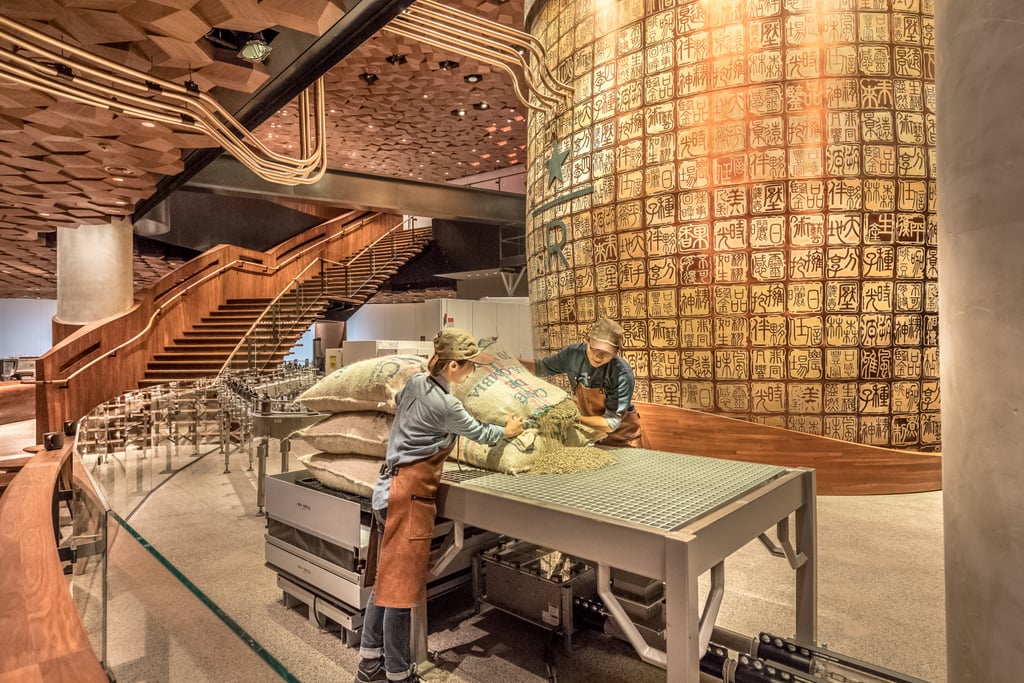 Starbucks Reserve Roastery in Shanghai