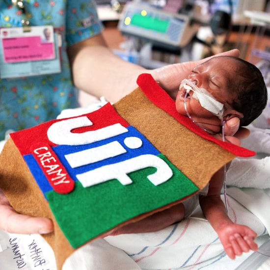 NICU Babies in Halloween Costumes