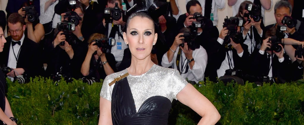 Celine Dion Wearing Versace at the Met Gala 2017