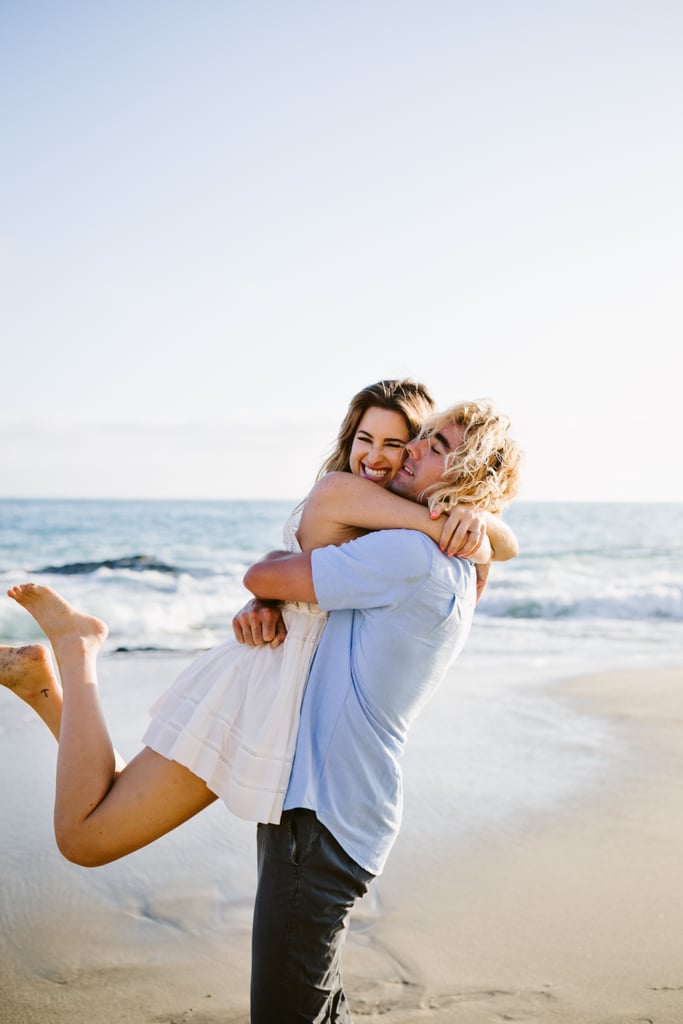 California Beach Engagement Shoot