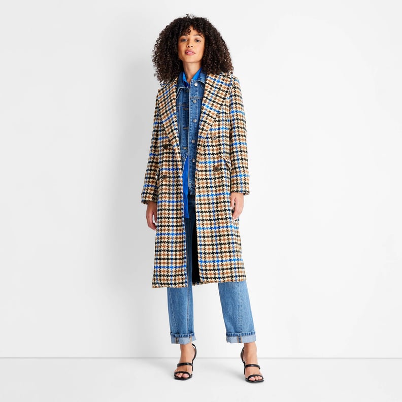 For the Style Maven: Long Double-Breasted Trench Coat