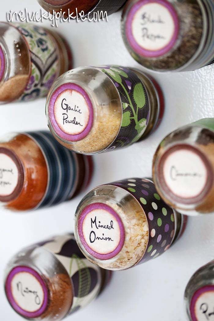 Magnetic Spice Jars 41 Insanely Awesome Organization Hacks Popsugar Middle East Smart Living Photo 42
