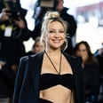 Kate Hudson's Chrome French Manicure Adds Some Color to Her Two-Piece Outfit