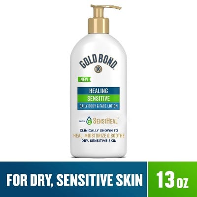 Gold Bond Healing Sensitive Daily Body and Face Lotion