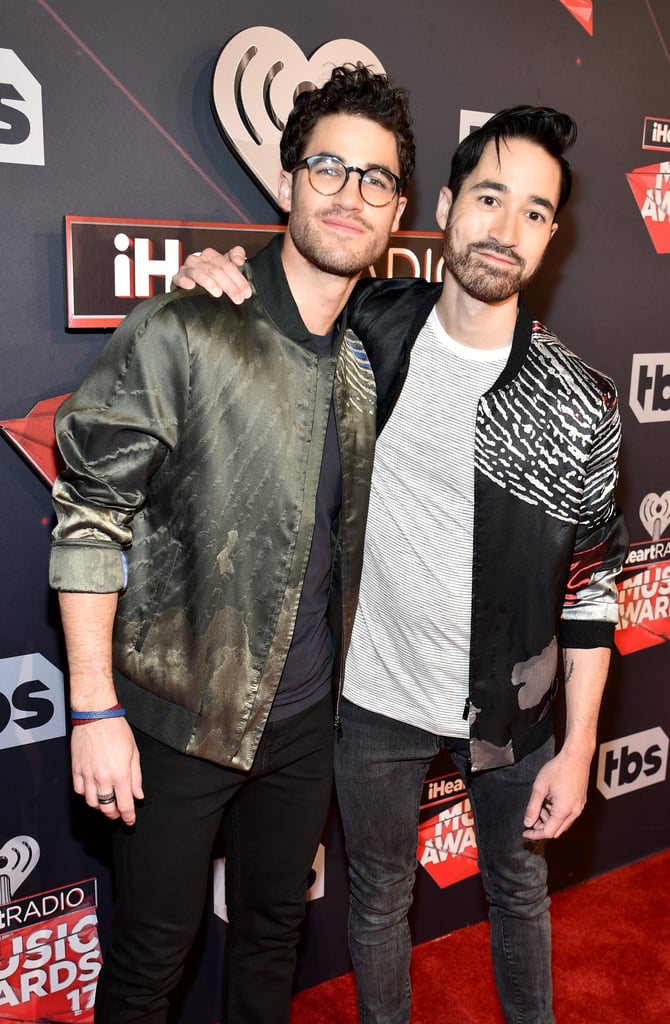 Pictured: Darren and Chuck Criss
