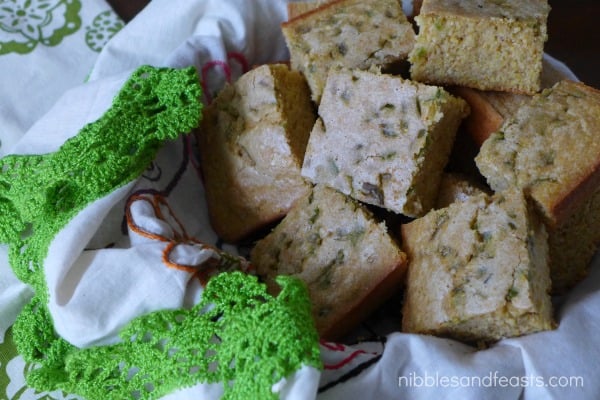 Green Chile Cornbread