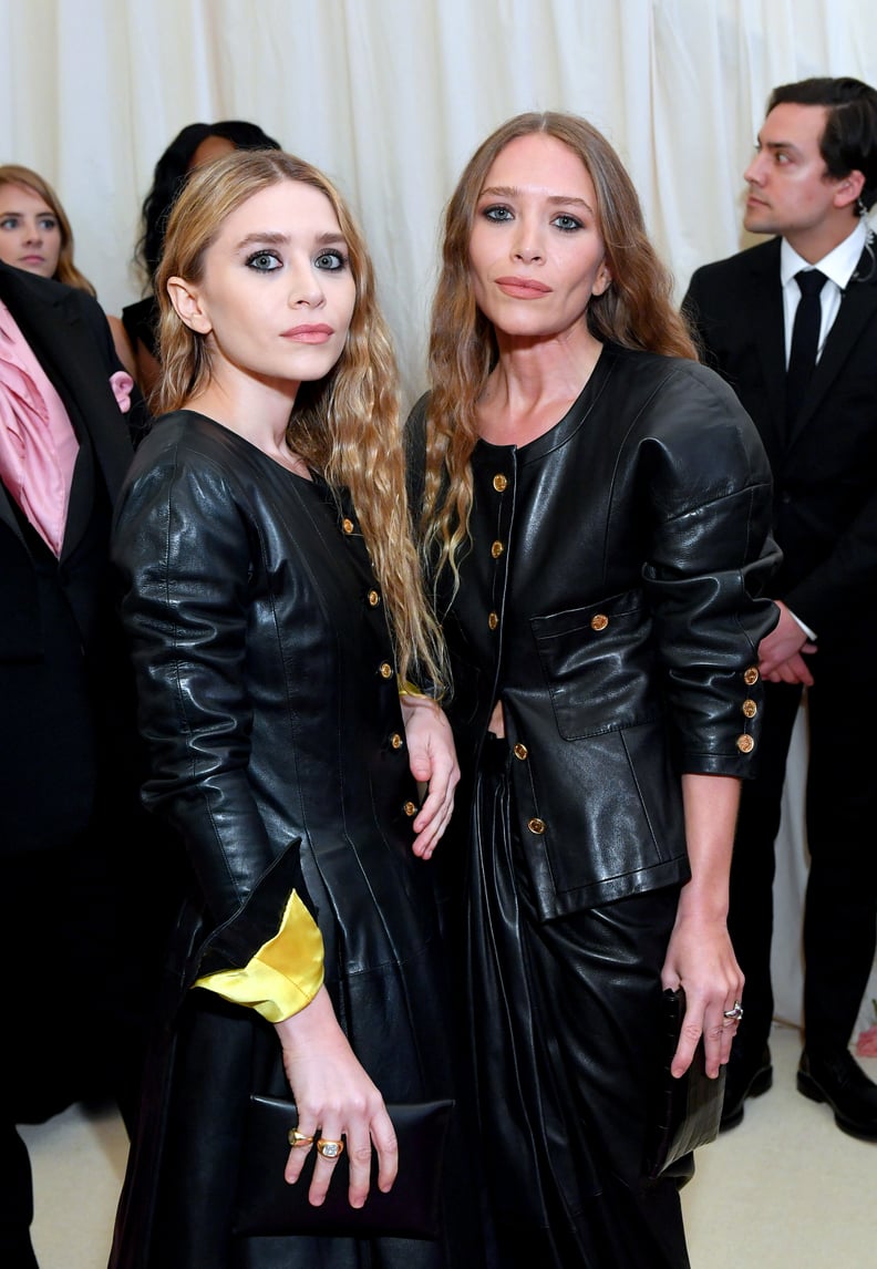 Mary-Kate and Ashley Olsen Wearing All Black