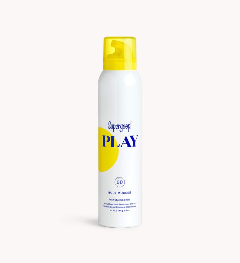 PLAY Body Mousse SPF 50 with Blue Sea Kale