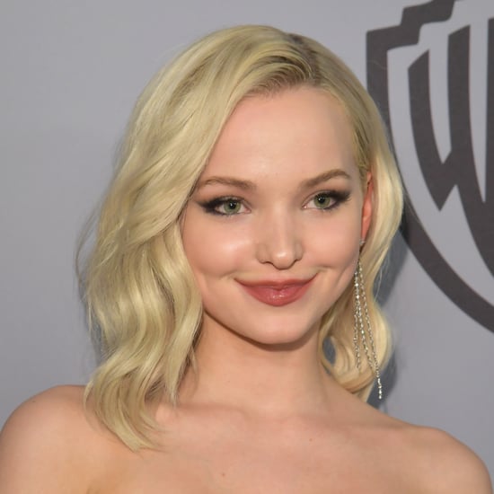 Dove Cameron's Black French Manicure