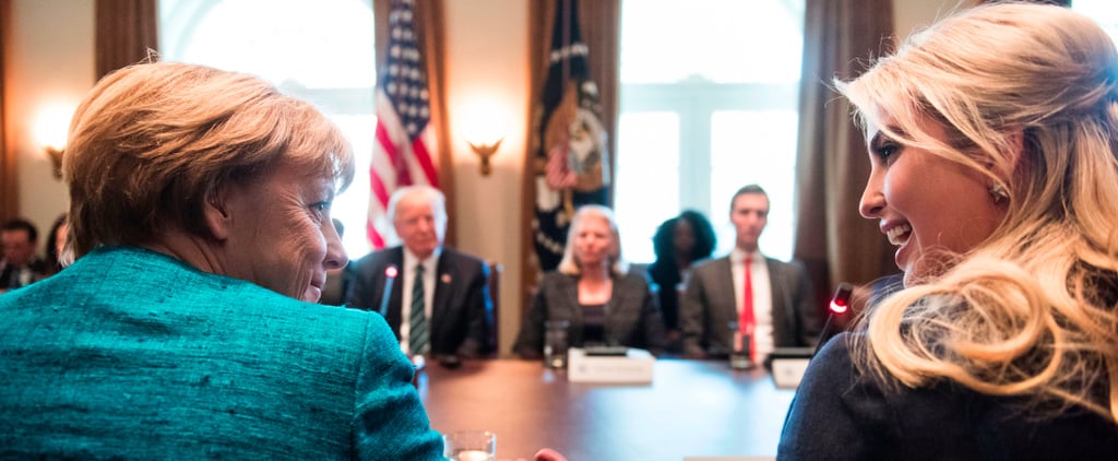 Viral Photo of Ivanka Trump and Angela Merkel