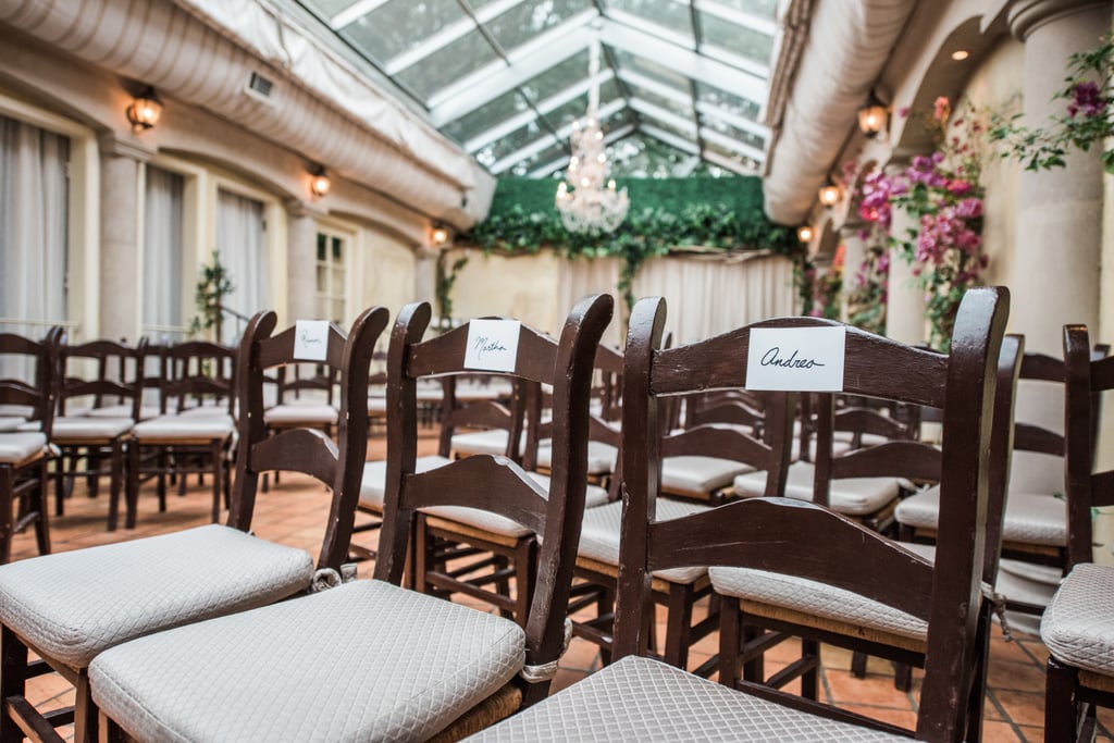 Restaurant Courtyard Wedding
