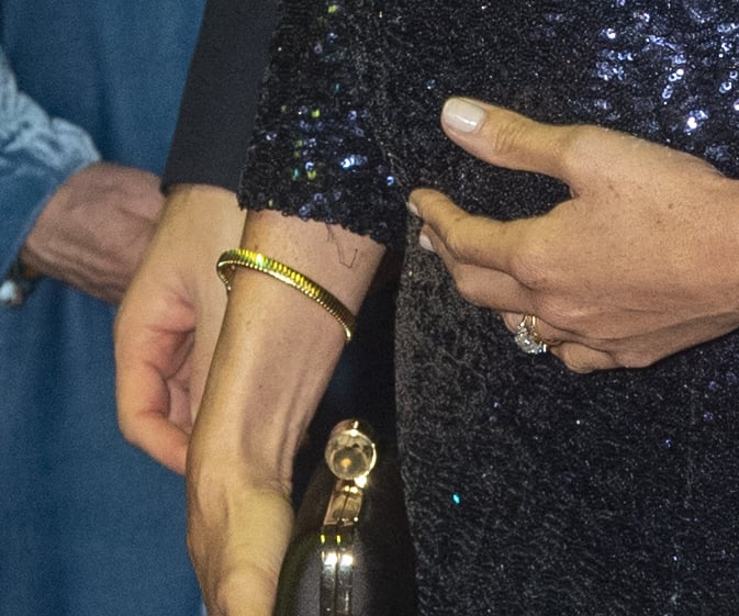 Meghan Markle Wearing Princess Diana's Jewellery