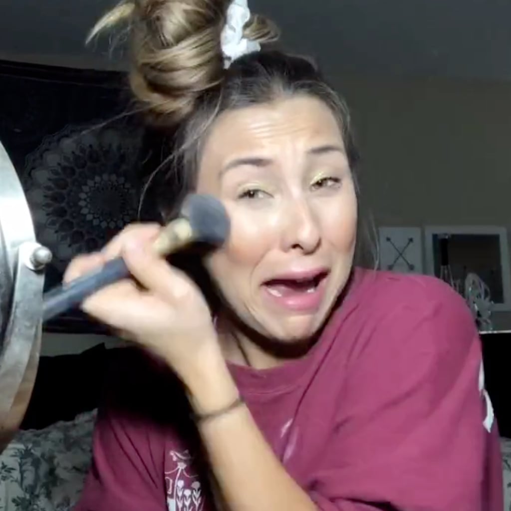 Watch The Best One Minute Makeup Challenge Videos On Tiktok Popsugar Beauty 2 minute makeup tutorial amy louise. one minute makeup challenge videos