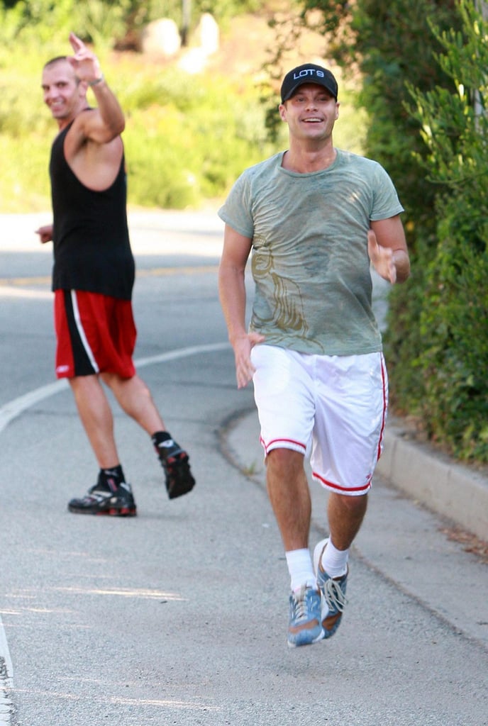 Ryan Seacrest Working Out