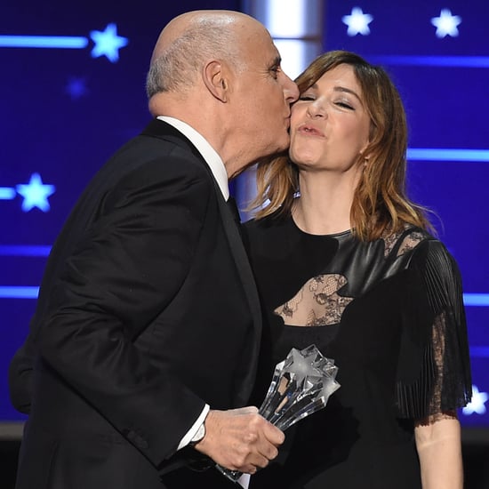 Kisses at the Critics' Choice Awards 2016
