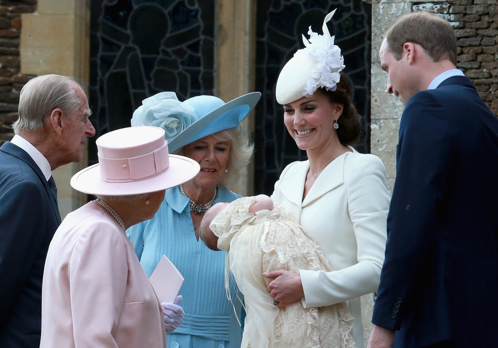 The Queen: "I Hope You're Holding Tightly to My Precious Great-Granddaughter."