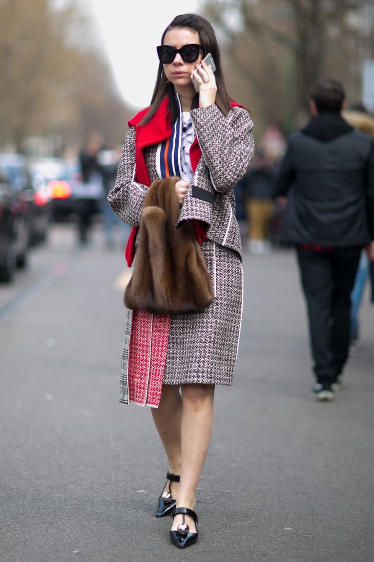 Day 2 | Milan Fashion Week Street Style Fall 2016 | POPSUGAR Fashion ...