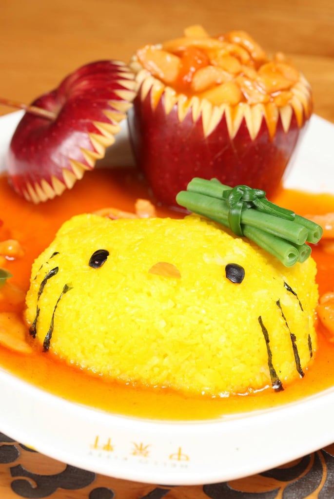 Savory Hello Kitty dish.