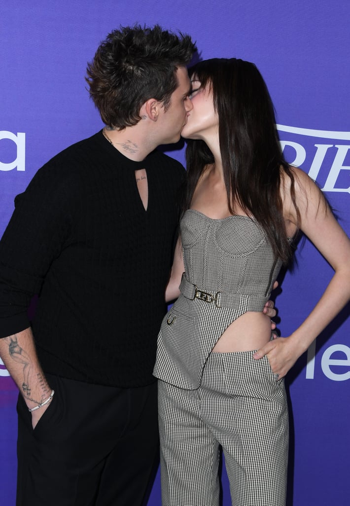 Brooklyn and Nicola Peltz Beckham Kiss at Variety Event