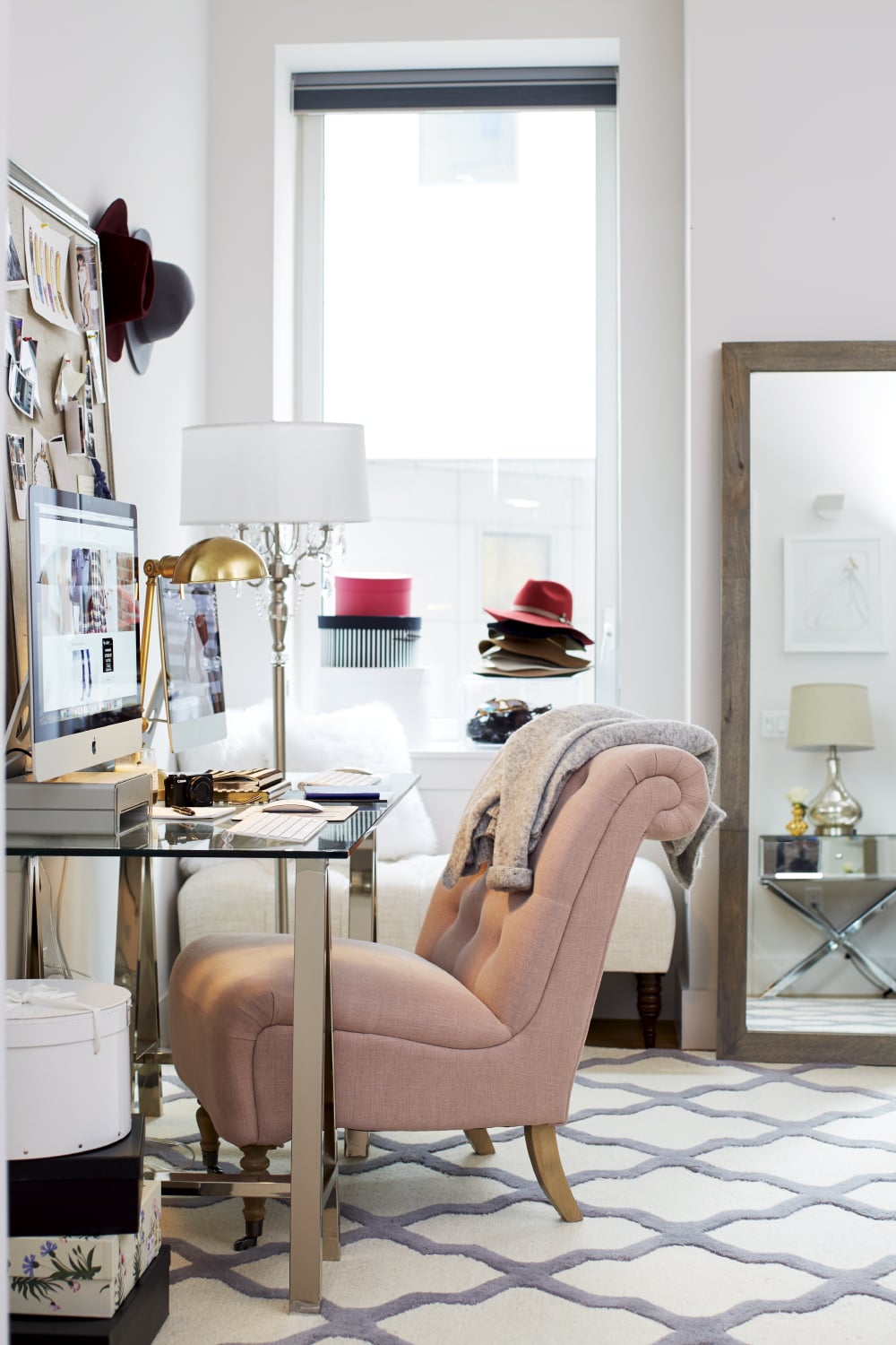 The fashion blogger's personality comes through the strongest in her |  Arielle of Something Navy Gave Her Apartment a Makeover Just in Time For  Baby | POPSUGAR Home Photo 7