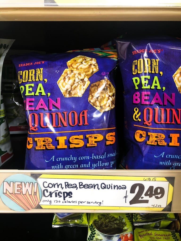 Corn, Pea, Bean, and Quinoa Crisps ($2)