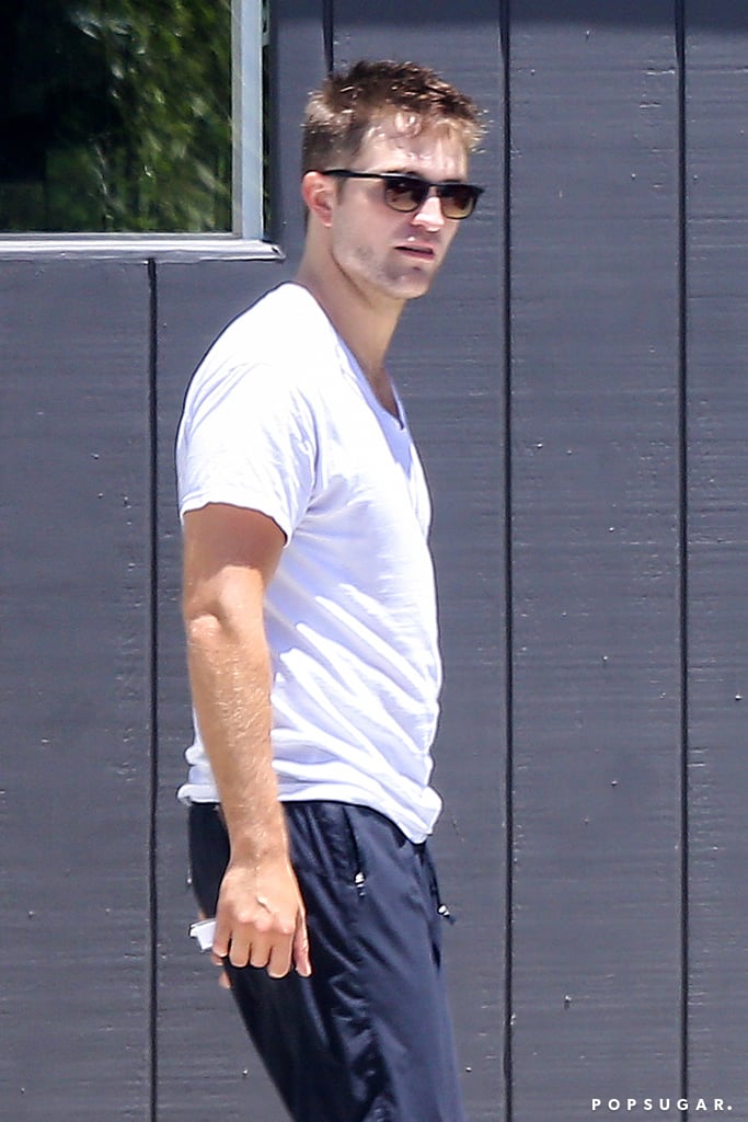 Robert Pattinson Goes to the Gym in LA | Pictures