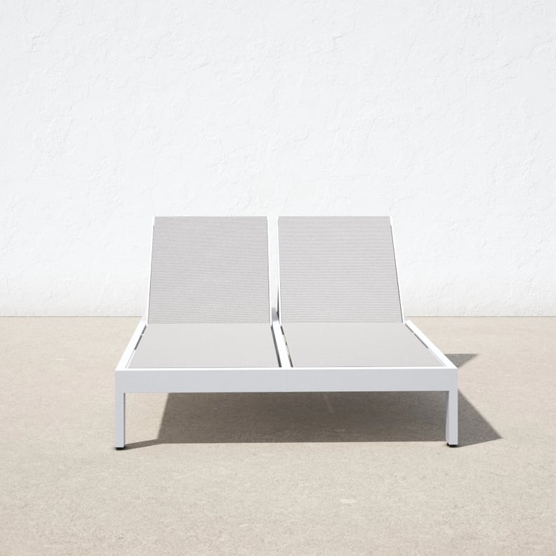 Modern Lounge Chairs: Camela Metal Double Chaise
