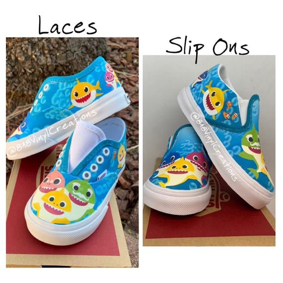 baby shark van shoes