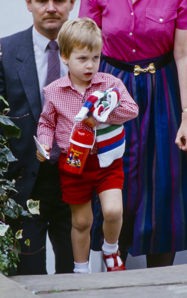 Prince William and Prince George Preschool Pictures
